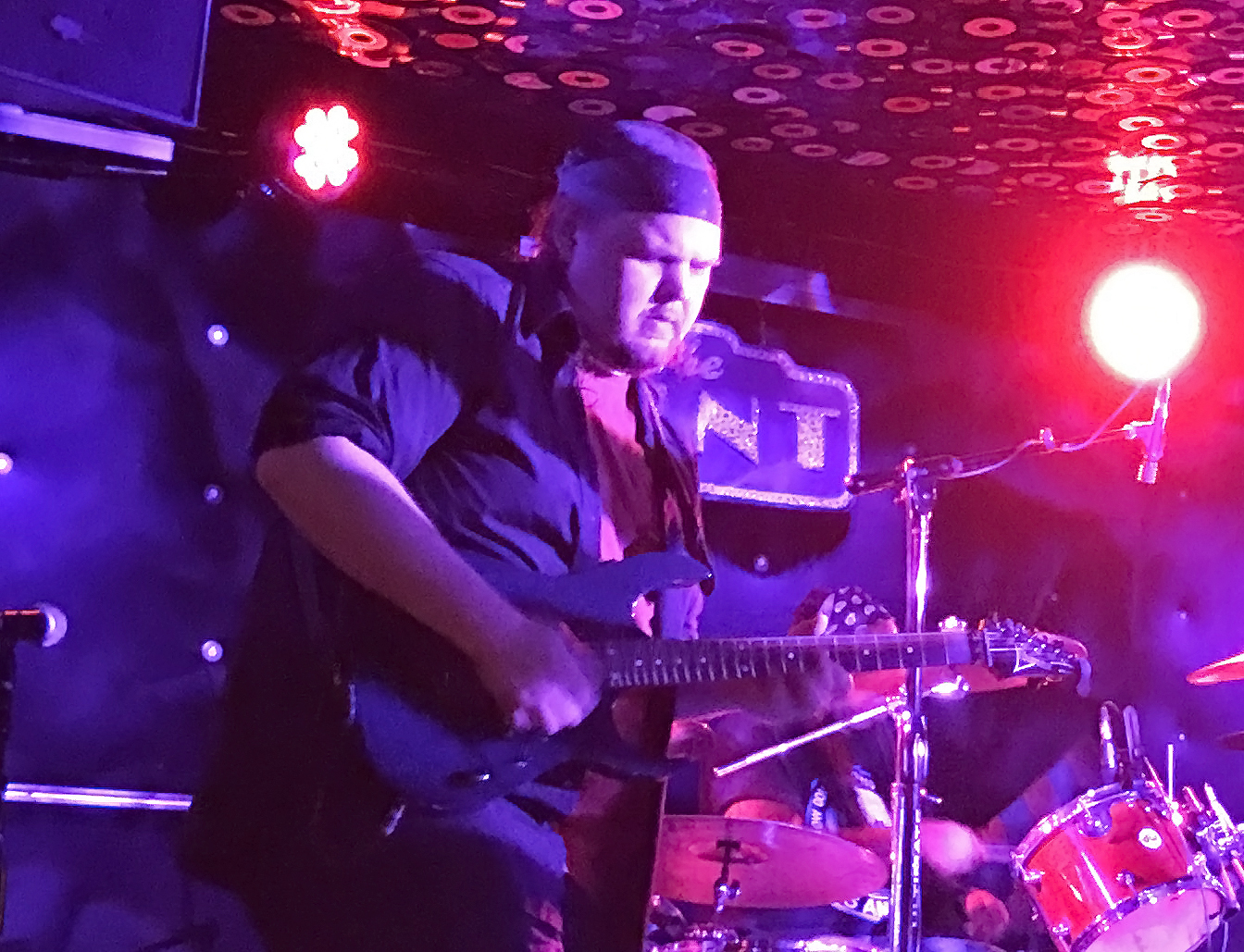 James Michael House playing guitar
